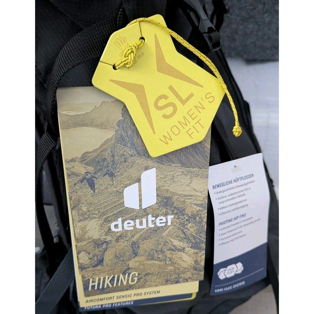 Deuter Futura Pro 38 SL Backpack Women’s Fit Lightweight Hiking Daypack NWT - Picture 4 of 16